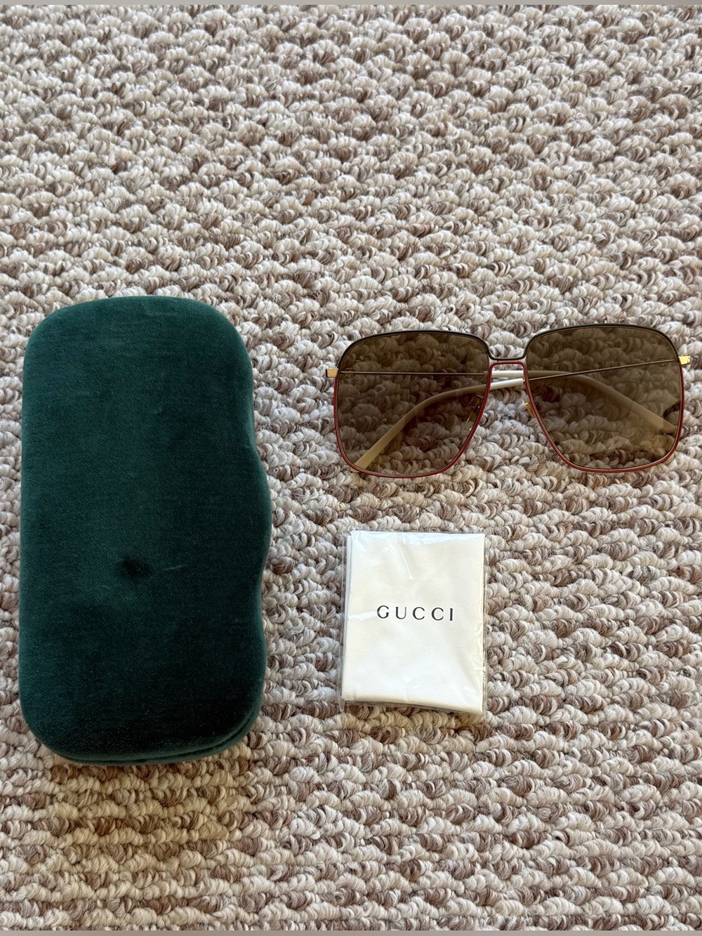 Gucci Oversized Square Sunglasses